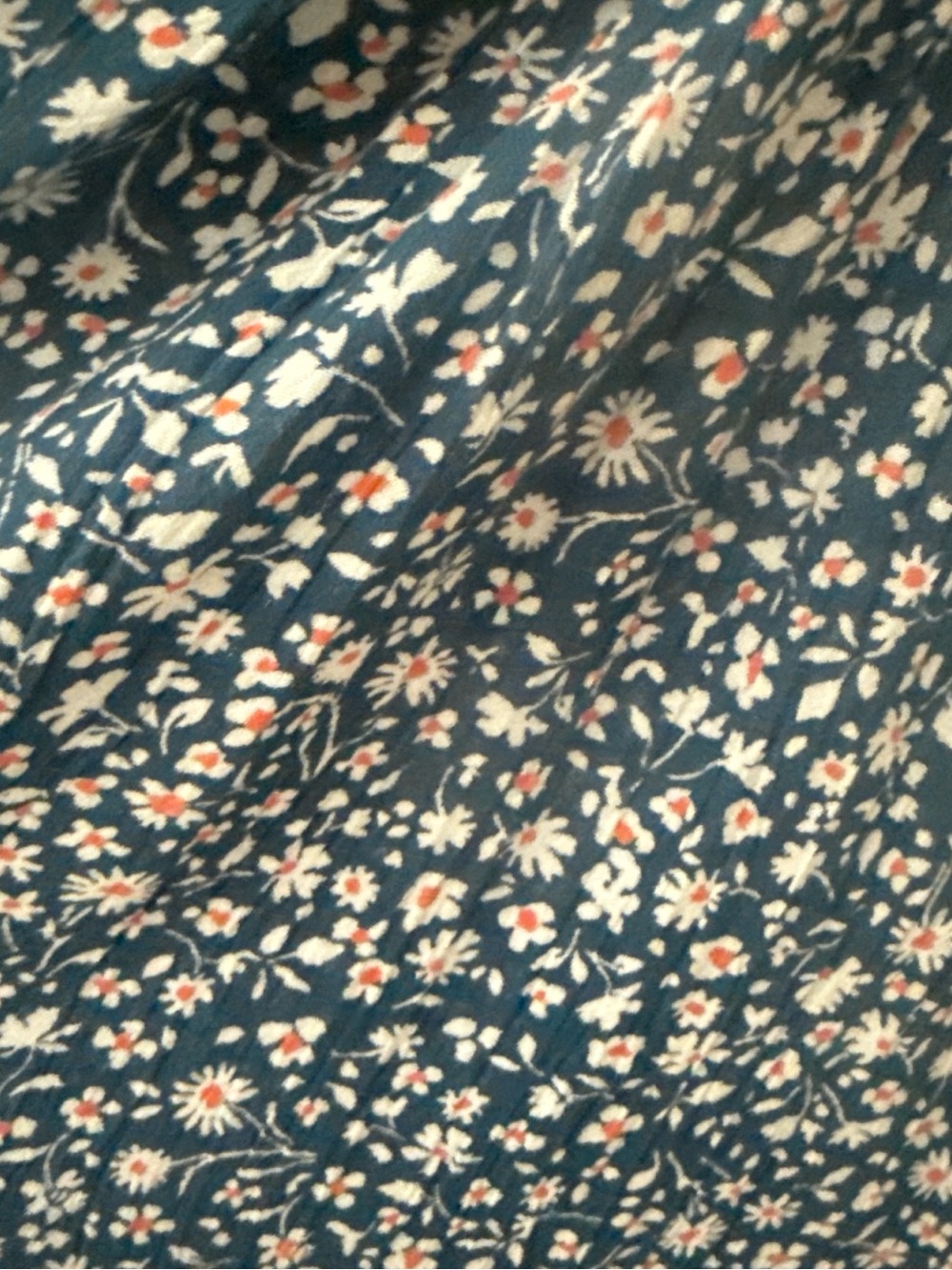 Angie Navy Floral Romper with Accents Colors Romper - Picture 6 of 6